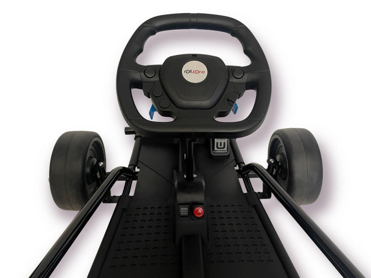 KINDER ELEKTROQUAD Go-Kart blau - Blau, Kunststoff (110/77/54cm) - TPFLiving