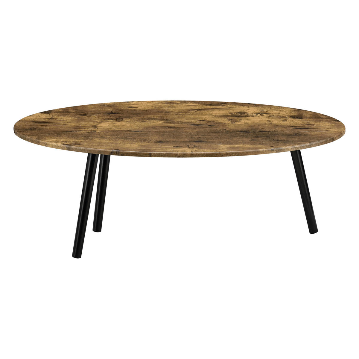 COUCHTISCH Viborg 110/60/40 - Schwarz, Holzwerkstoff (60/110/40cm) - [en.casa]