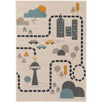 KINDERTEPPICH Juno Beige 120x170 cm - Beige, Kunststoff (120/1cm) - KUNSTLOFT