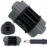 ADAPTER K2-K7 Click-Click, Schlauchverlängerung, Schlauchverbinder, verstärkter Kunststoff, Schnellkupplung - Multicolor, Kunststoff/Metall (10/10/10cm)