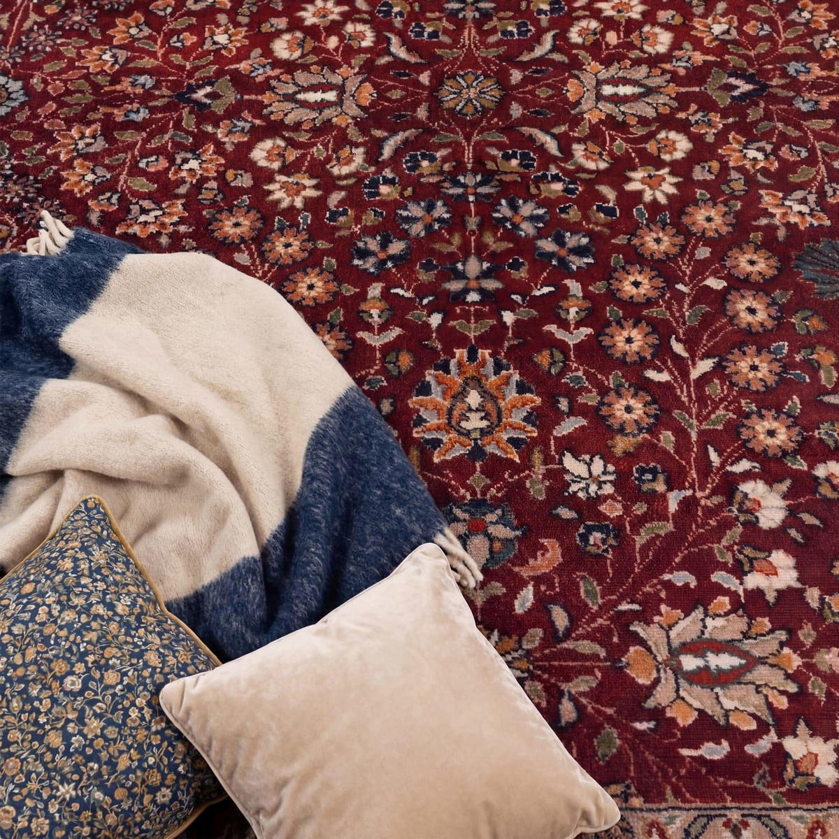 KURZFLOR-TEPPICH SEOUL 452 ROT 120X160 - Rot, Kunststoff (120/160cm) - Paco Home