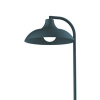STEHLEUCHTE - Blau, Metall (40/30/165cm) - Lumicom