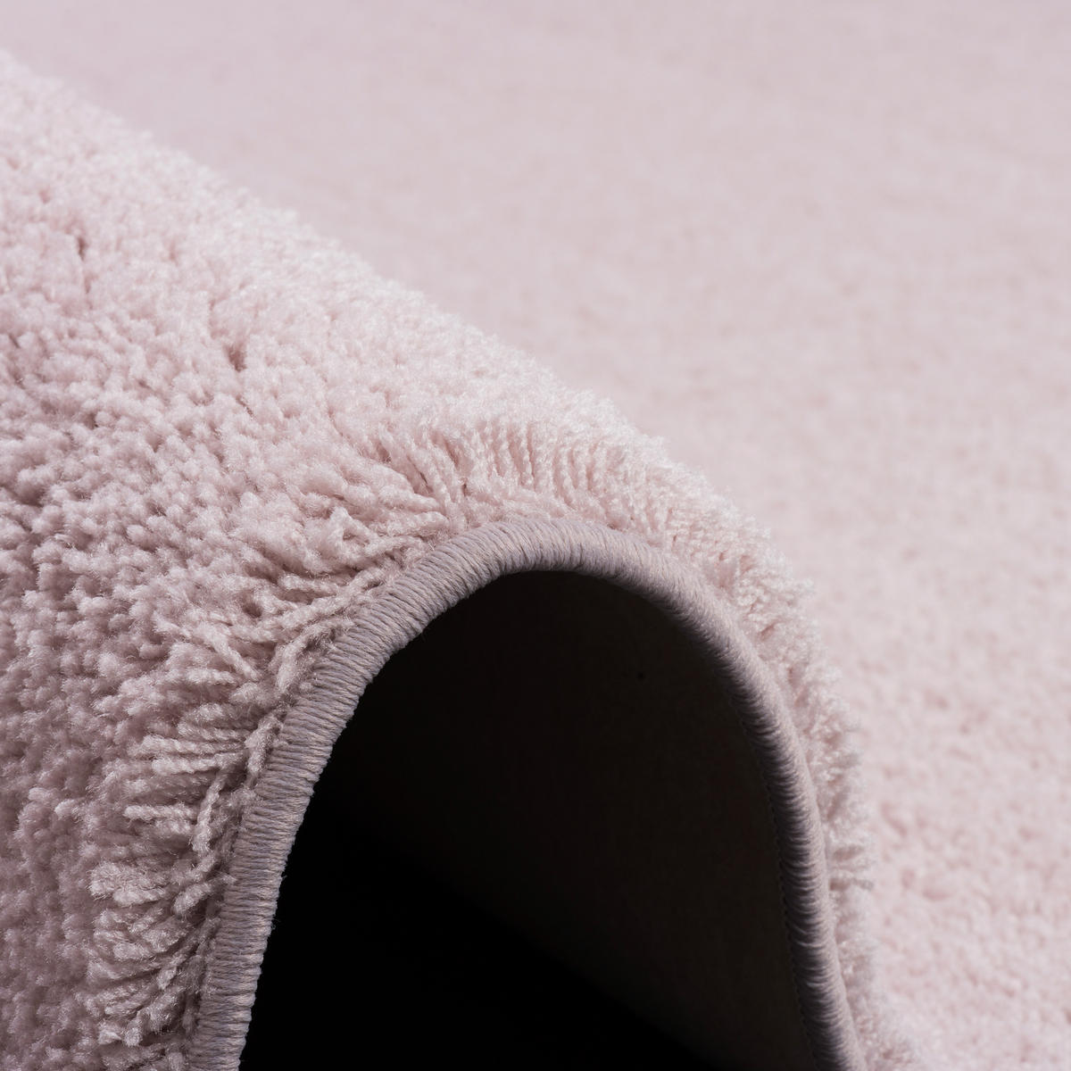 HOCHFLOR SHAGGY LÄUFER TEPPICH PALACE - Rosa, Textil (100/400cm) - Snapstyle