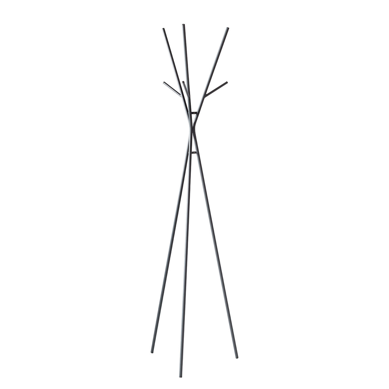 KLEIDERSTÄNDER - Metall - Anthrazit - Anthrazit, Metall (47/178/42cm) - home24