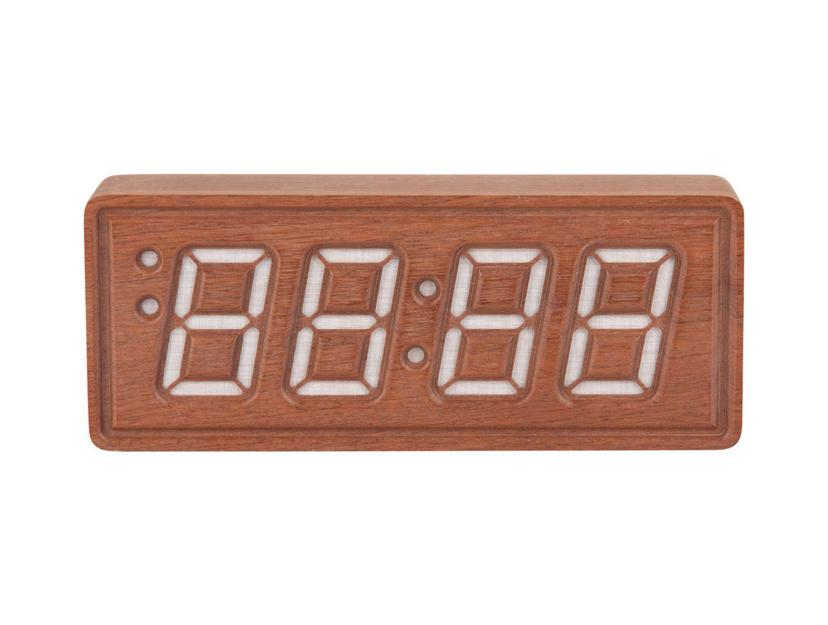 WECKER Solid 20/4/8 cm - Braun, Holz (4/8/20cm) - Karlsson