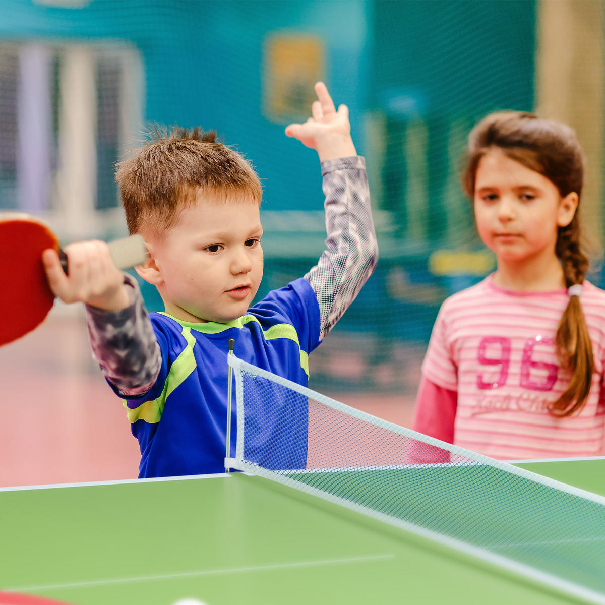 TISCHTENNISPLATTE - Multicolor, Holzwerkstoff/Metall (70/150cm) - Relaxdays