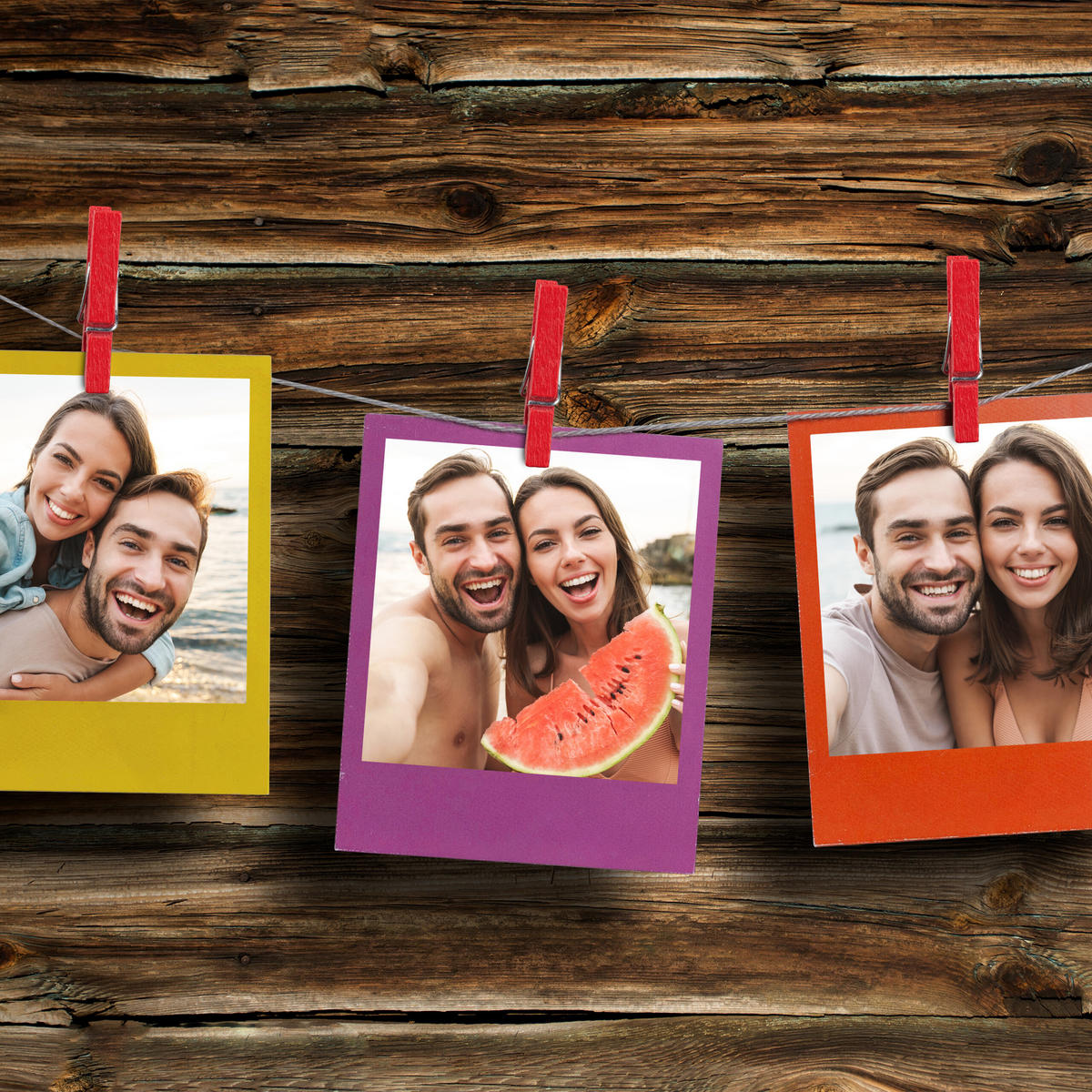 400XMINI-HOLZKLAMMERN - Rot, Holz (0.8/2.5/0.3cm) - Relaxdays