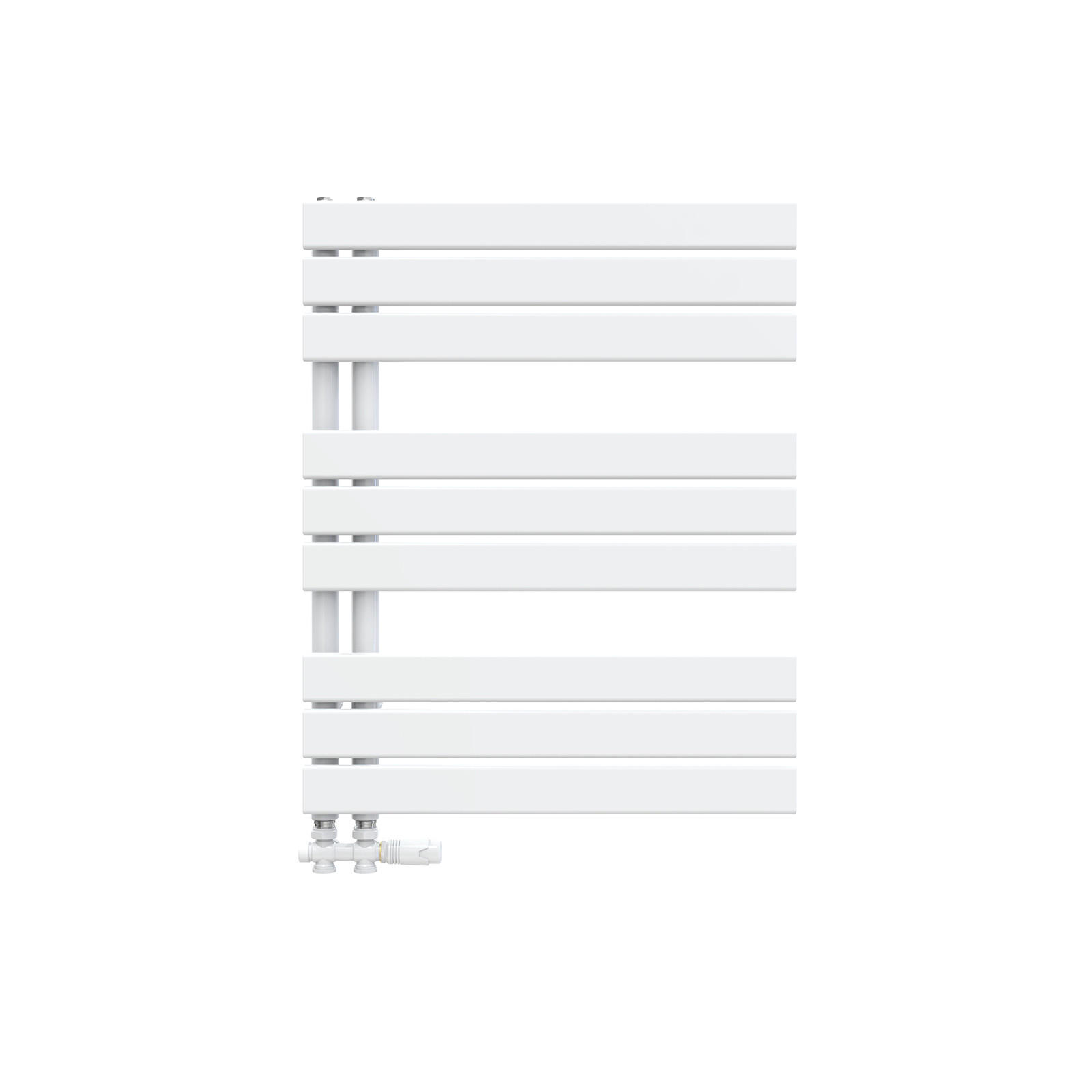 HEIZKÖRPER wasserführend weiß 76,2/60/5,9 cm - Weiß, Metall (60/76/5.9cm) - EMKE