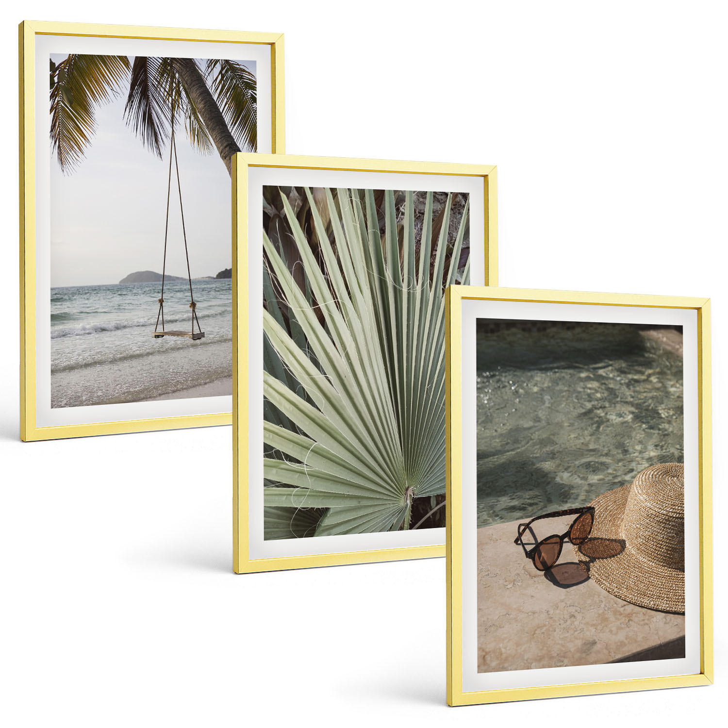 Tulup Bilder Gold 40x60 cm