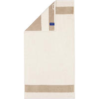 HANDTÜCHER LUXURY DOUBLE 2560 CASHMERE - 33 - Beige, Textil (50/100cm) - Zöllner
