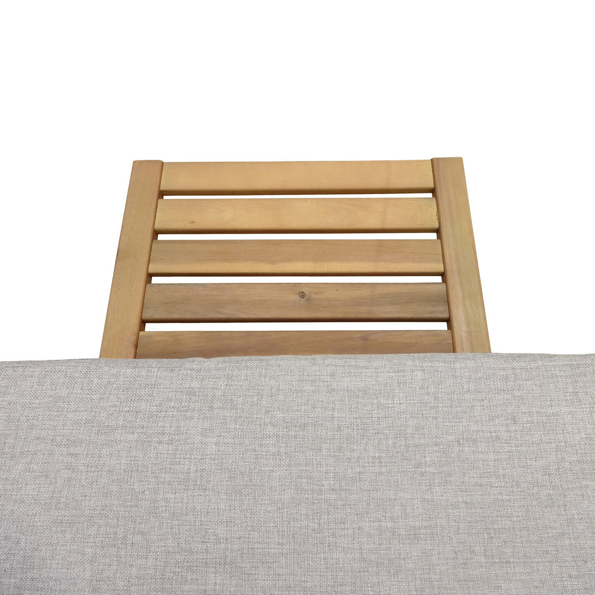 SONNENLIEGE Kanawa Sand - Beige, Holz (64/87/196cm) - Happy Garden