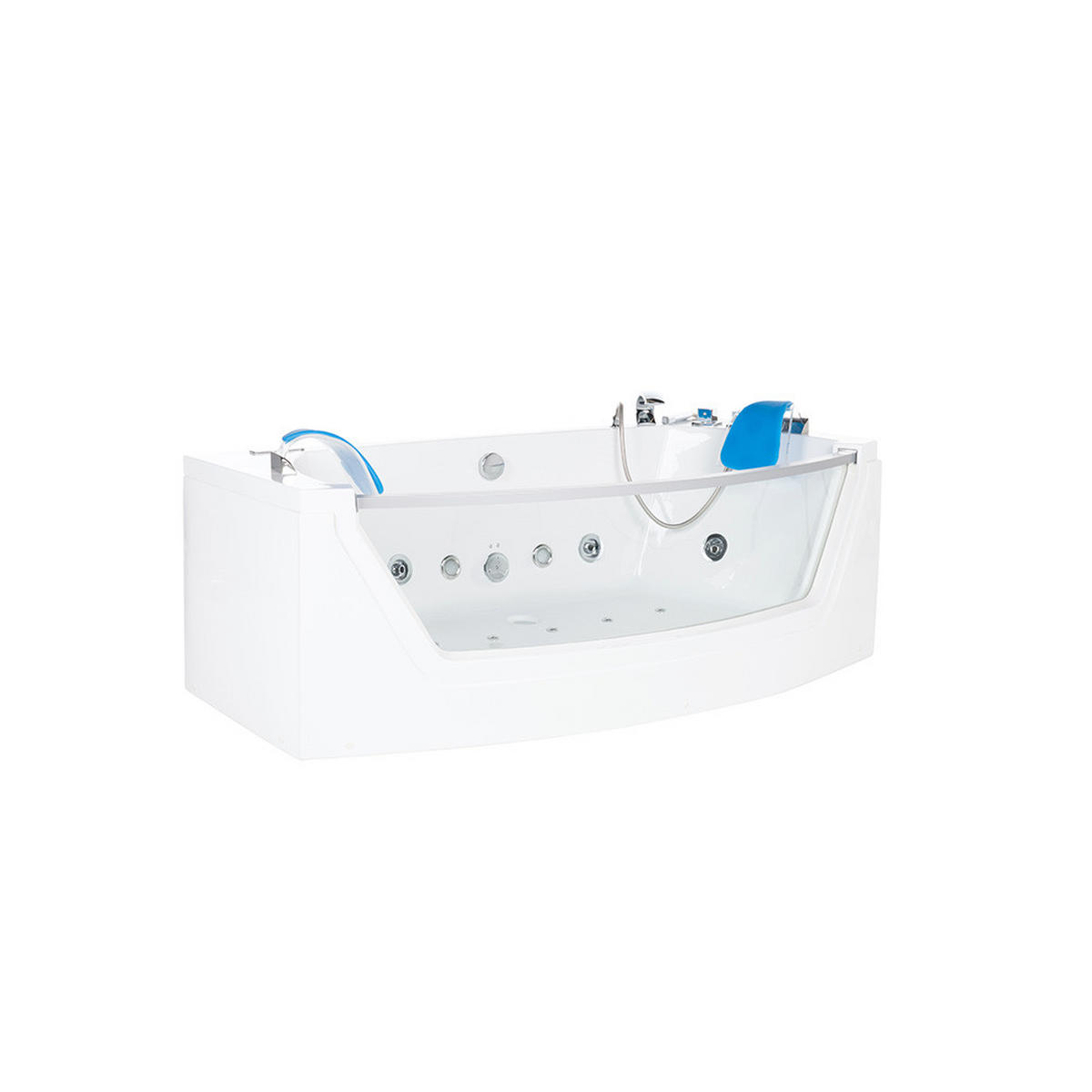 WHIRLPOOL ATLANTIC - Größe: M - Weiß, Keramik (175/60/85cm) - Home Deluxe