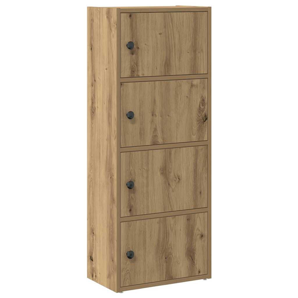 BÜCHERREGAL Artisan-Eiche 40/24/102 Cm Holzwerkstoff - Braun, Holzwerkstoff (40/102/24cm) - vidaXL