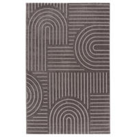 BOHO-TEPPICH Grau 200x290 cm - Grau, Textil (200/290cm) - Tesso Living