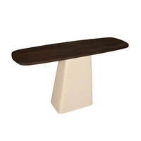 ESSTISCH rechteckig aus Metall 140x40x76cm, créme - Creme, Holz (40/140/36cm) - Livingfurn
