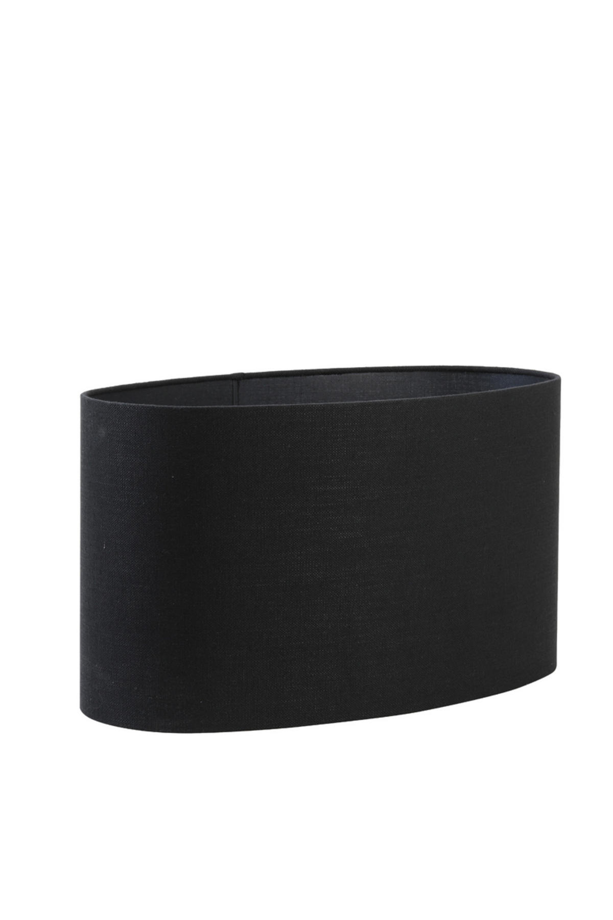 LAMPENSCHIRM Livigno Schwarz 58/24/32 cm - Schwarz, Textil (58/24/32cm) - Light & Living