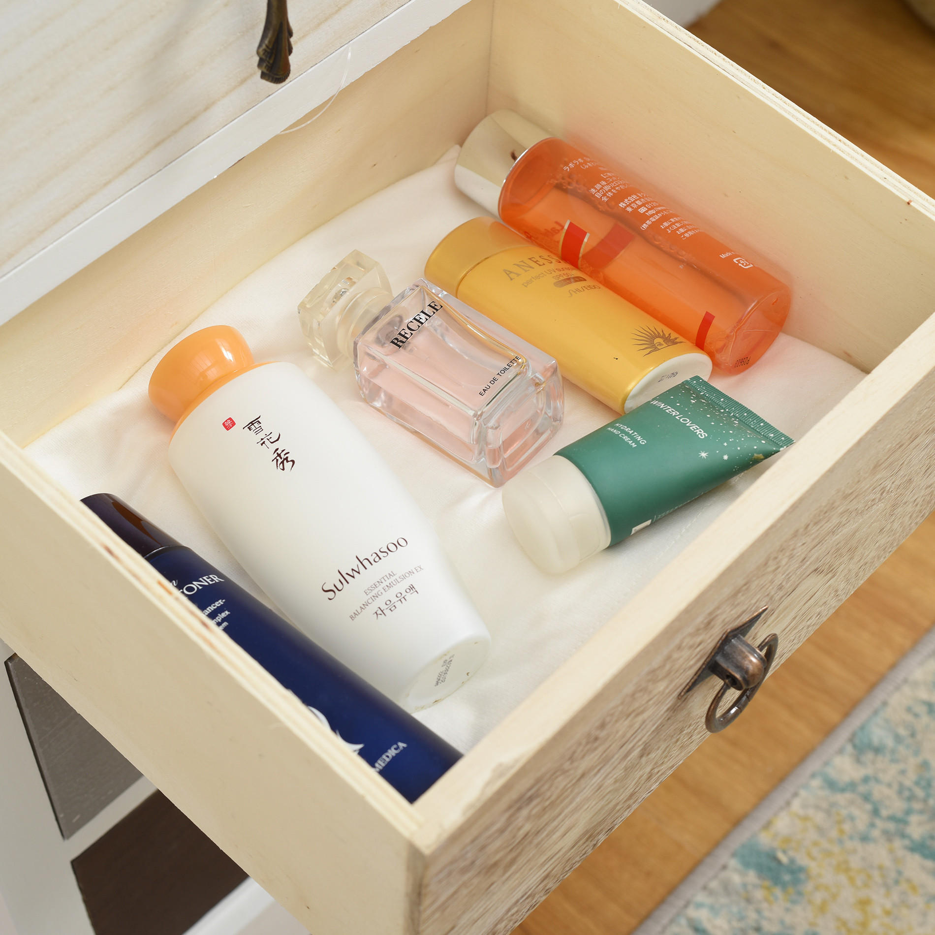 KOMMODE Weiß 27/37/69 cm - Weiß, Holzwerkstoff (27/69/37cm) - Mobili Rebecca