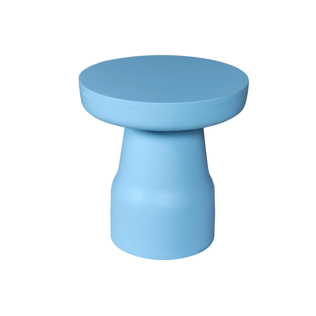 BEISTELLTISCH Drum Blau 40/40/42 cm - Blau, Holz (40/40/42cm) - Starfurn