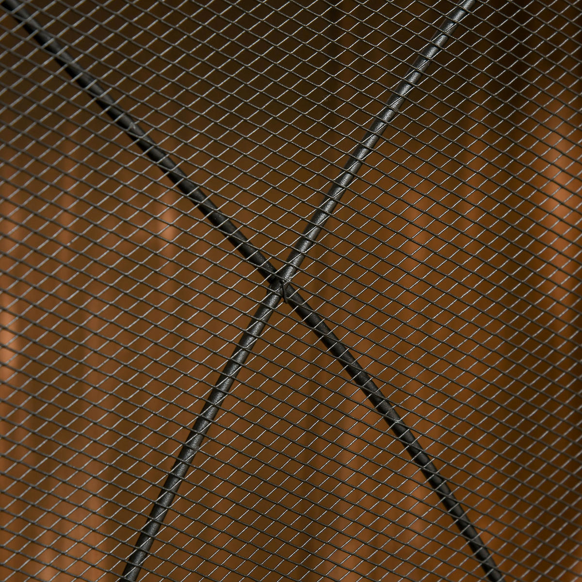 KAMINSCHUTZGITTER - Schwarz, Metall (2/76/126cm) - HOMCOM