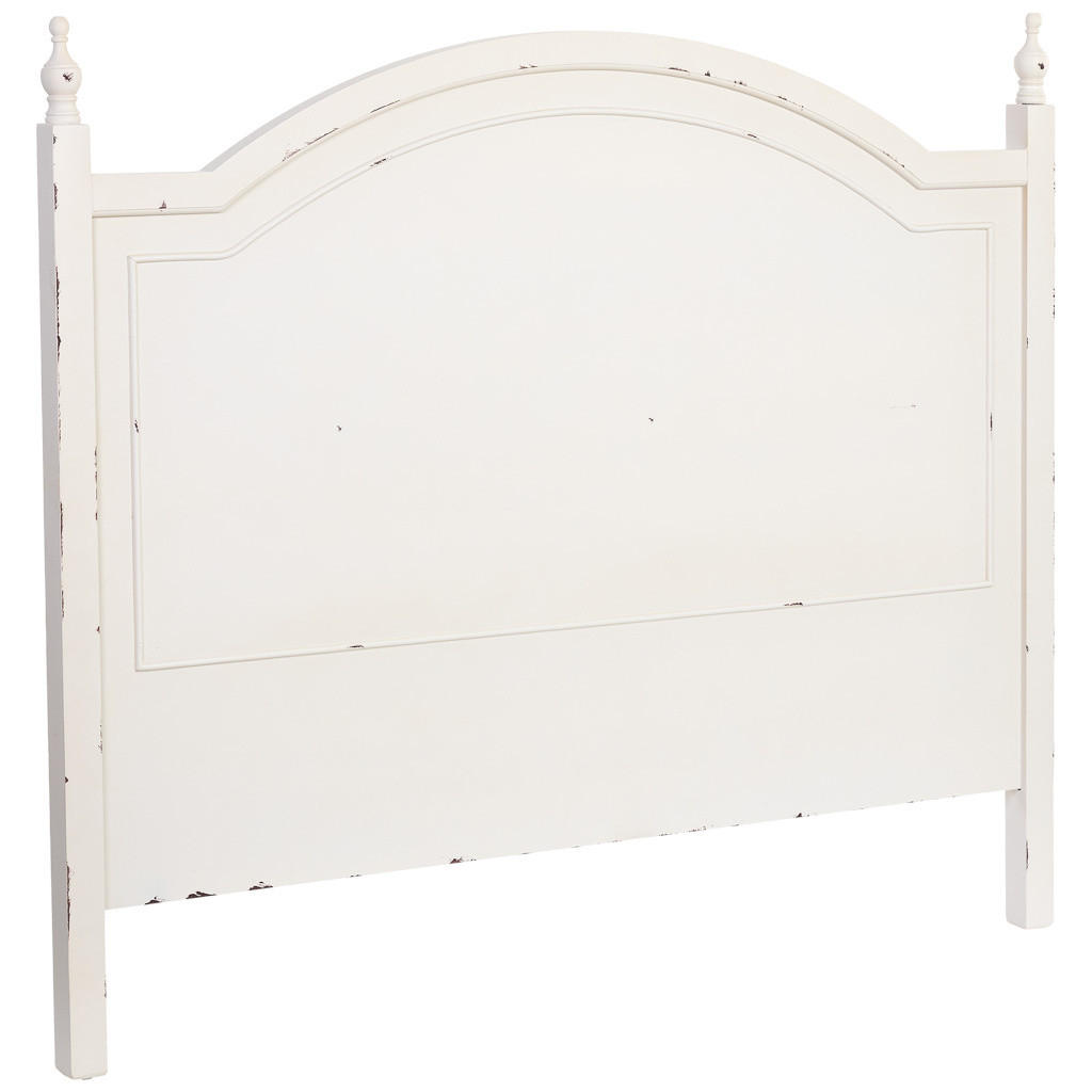 KOPFTEIL aus Holz, weiß, 150x5x130cm - Weiß, Holz (150/130/5cm) - Wanderlust