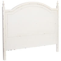 KOPFTEIL aus Holz, weiß, 150x5x130cm - Weiß, Holz (150/130/5cm) - Wanderlust