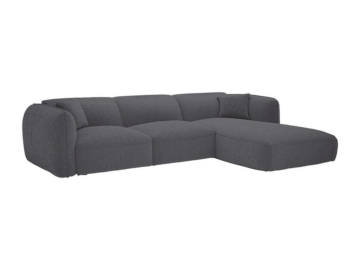 SOFA - 5 Personen - stoff - anthrazitgrau Camilio - Anthrazit, Textil (272/74/165cm) - Vente-Unique