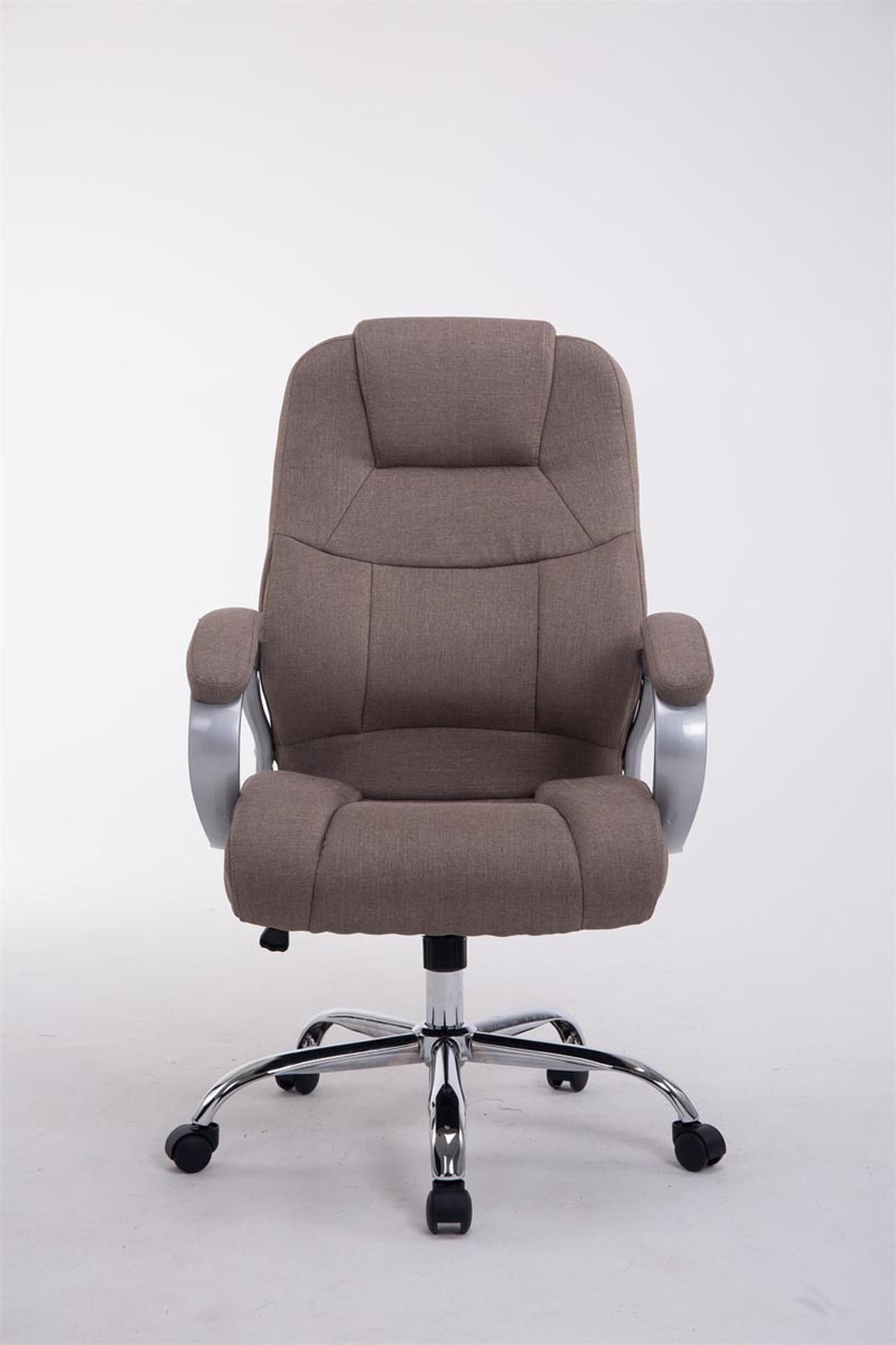 BÜROSTUHL Apodo, Stoff Taupe - Taupe, Textil/Metall (66/122/70cm) - TPFLiving