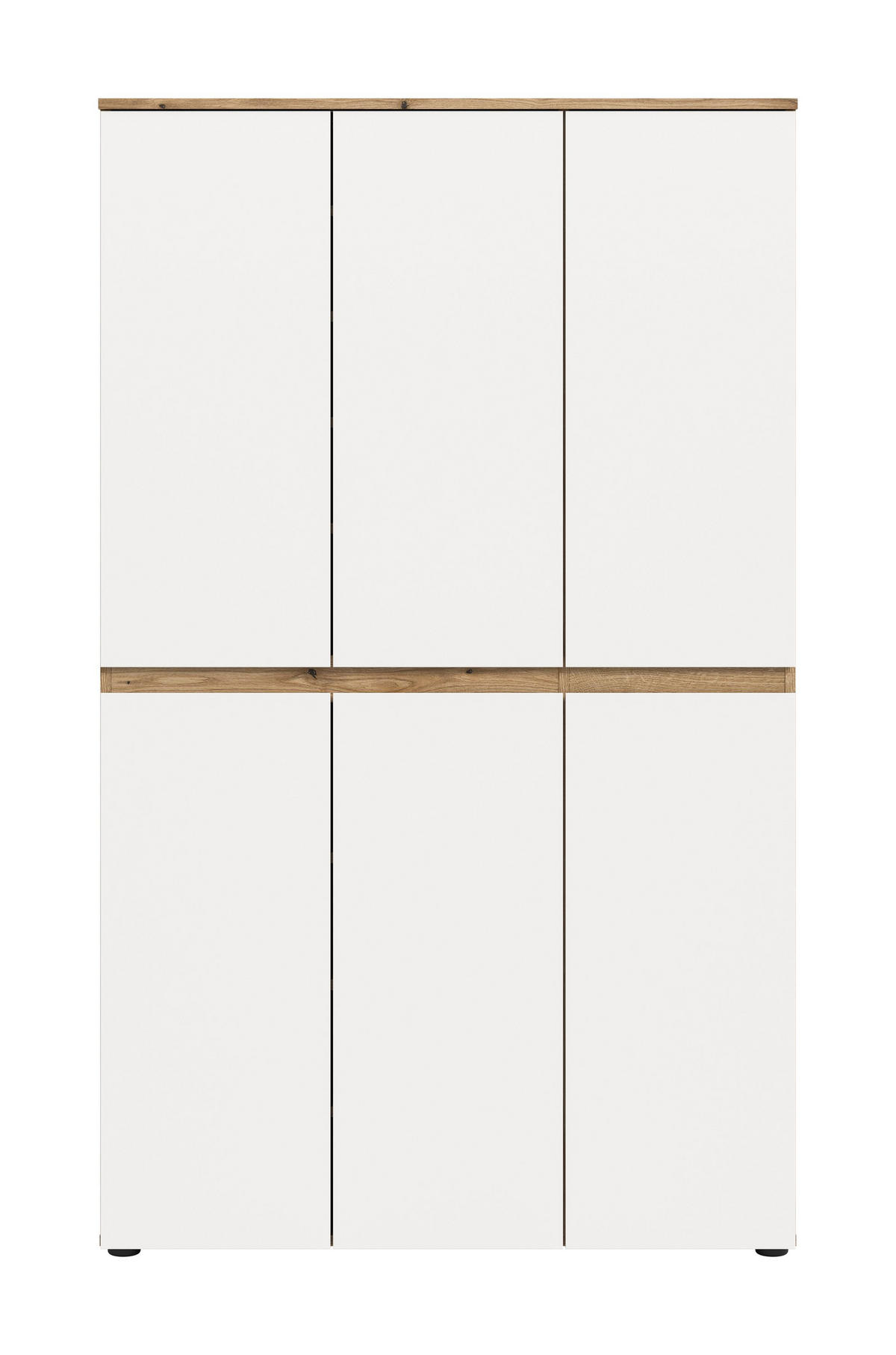 UNIVERSALSCHRANK SCARPA (B/H/T: ca. 105/175/37 cm) in Evoke Oak Nachbildung/weiß - Eichefarben, Holzwerkstoff (105/175/37cm)