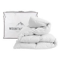KASSETTENBETT Feder/Daunen Mountain Peak 135x200xm - Weiß, Naturmaterialien (135/200cm) - Bestlivings
