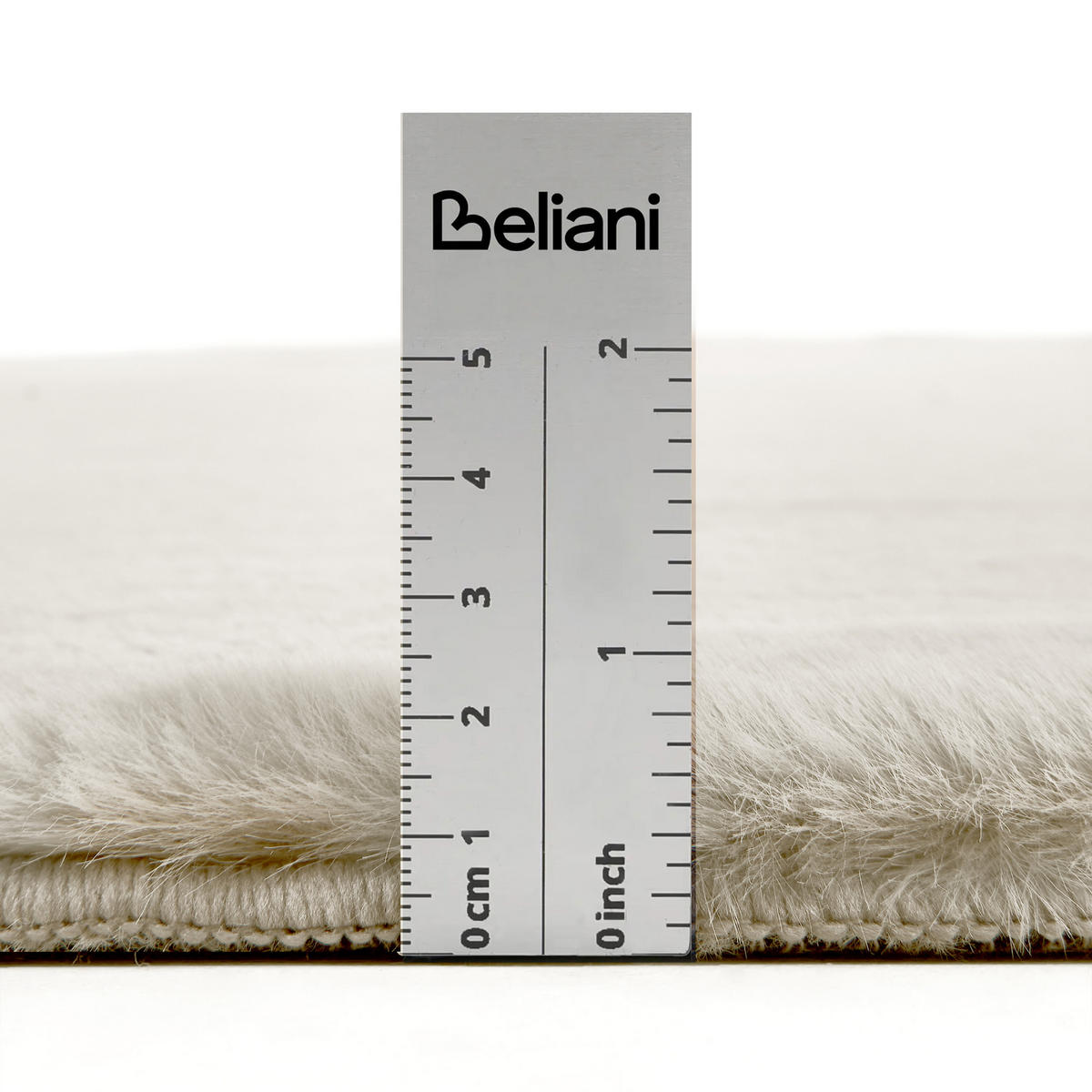 KOBEREC Světle béžový 160/230 cm Dawa - béžová, plast (160/230cm) - Beliani