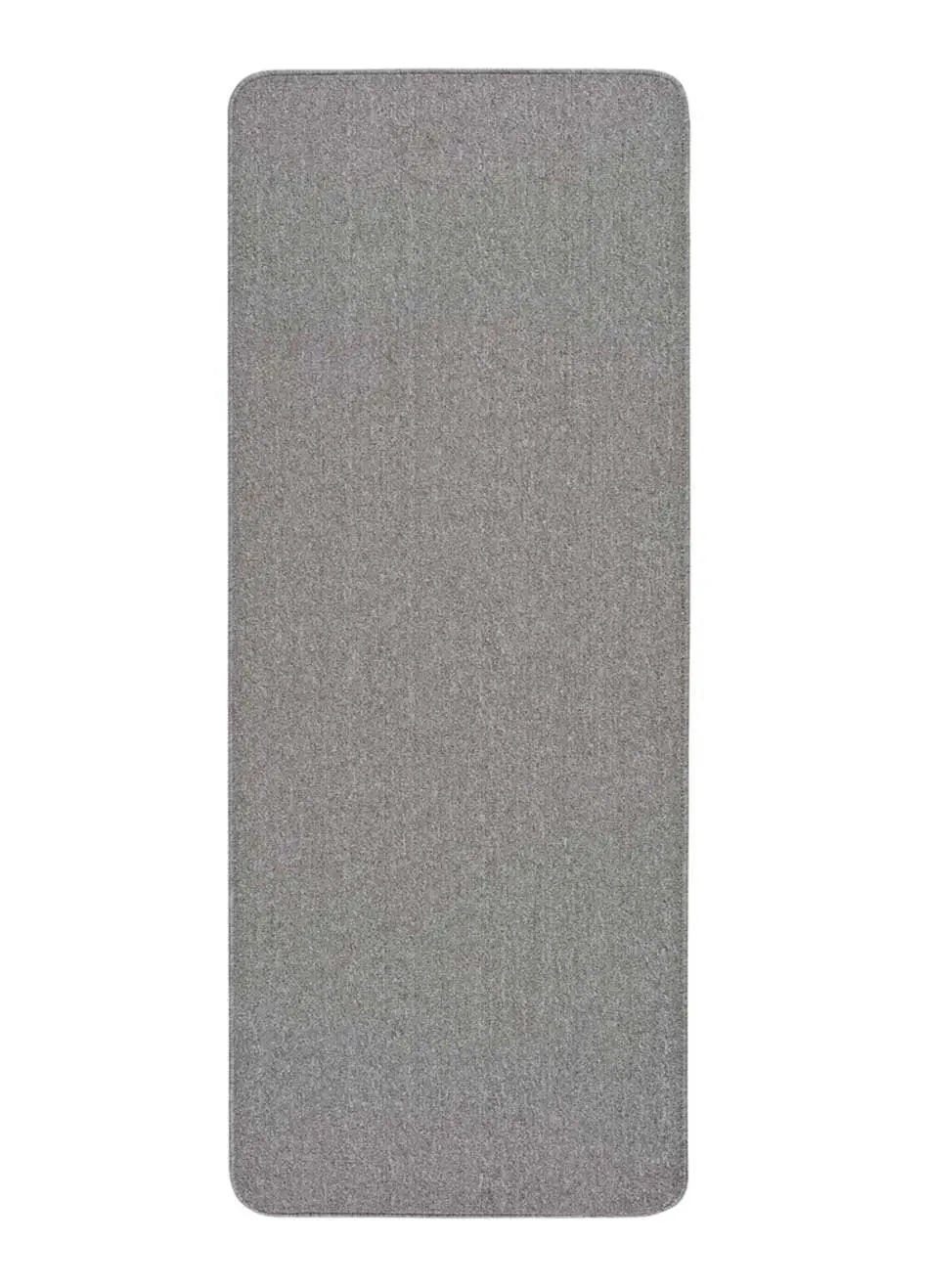 TEPPICHLÄUFER waschbar Silber Leila 67/200 cm - Hellgrau, Kunststoff/Textil (67/200cm) - Atticgo
