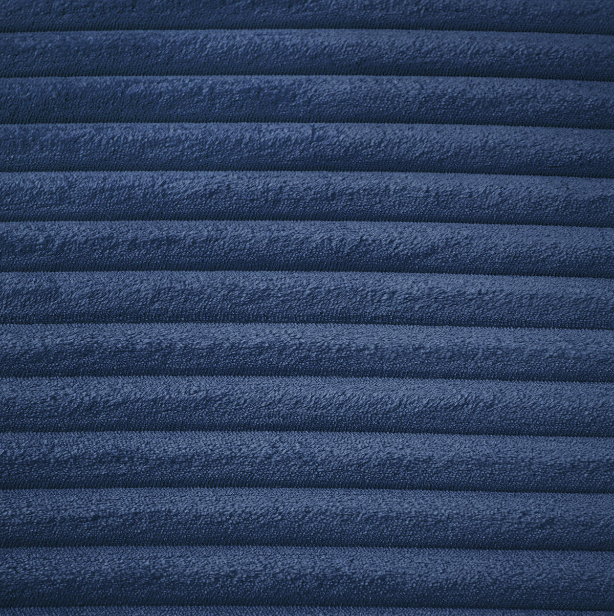 CHAISELONGUE aus Cord Blau ohne Montage - Blau, Kunststoff (81.03/49.78/116.84cm) - Meubliv
