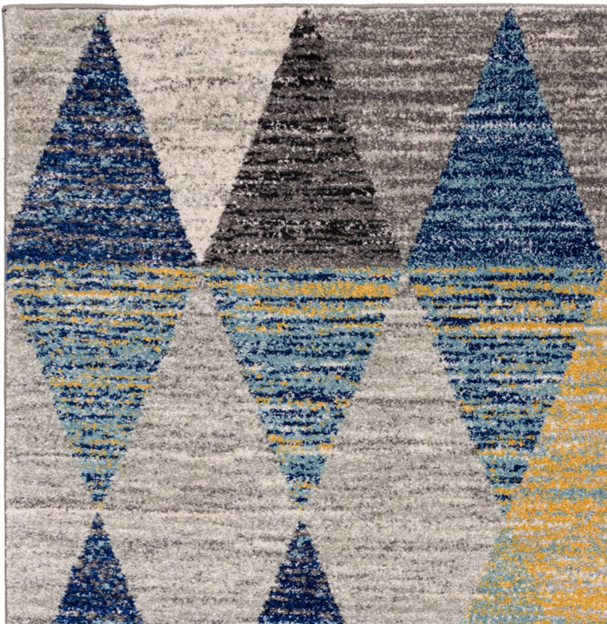 TEPPICH modern Flachgewebe CLONY Blau 160 x 230 cm - Blau, Textil (160/230cm) - Novatrend