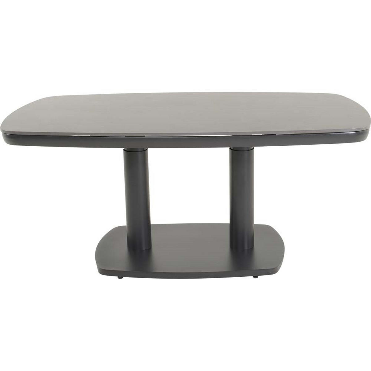 GARTENTISCH Geneva - Grau - 135/83/74 cm - Grau, Metall (135/83/74cm) - Lesli Living
