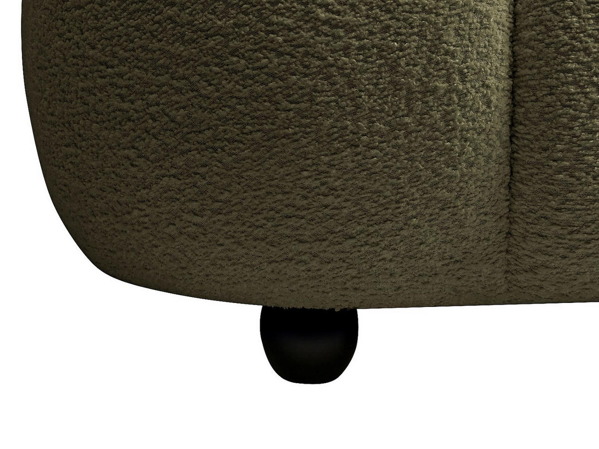 SESSEL mit gerader Rückenlehne - 1 Person - stoff - grün Coliani - Grün, Holz/Textil (108/73/87cm) - Vente-Unique