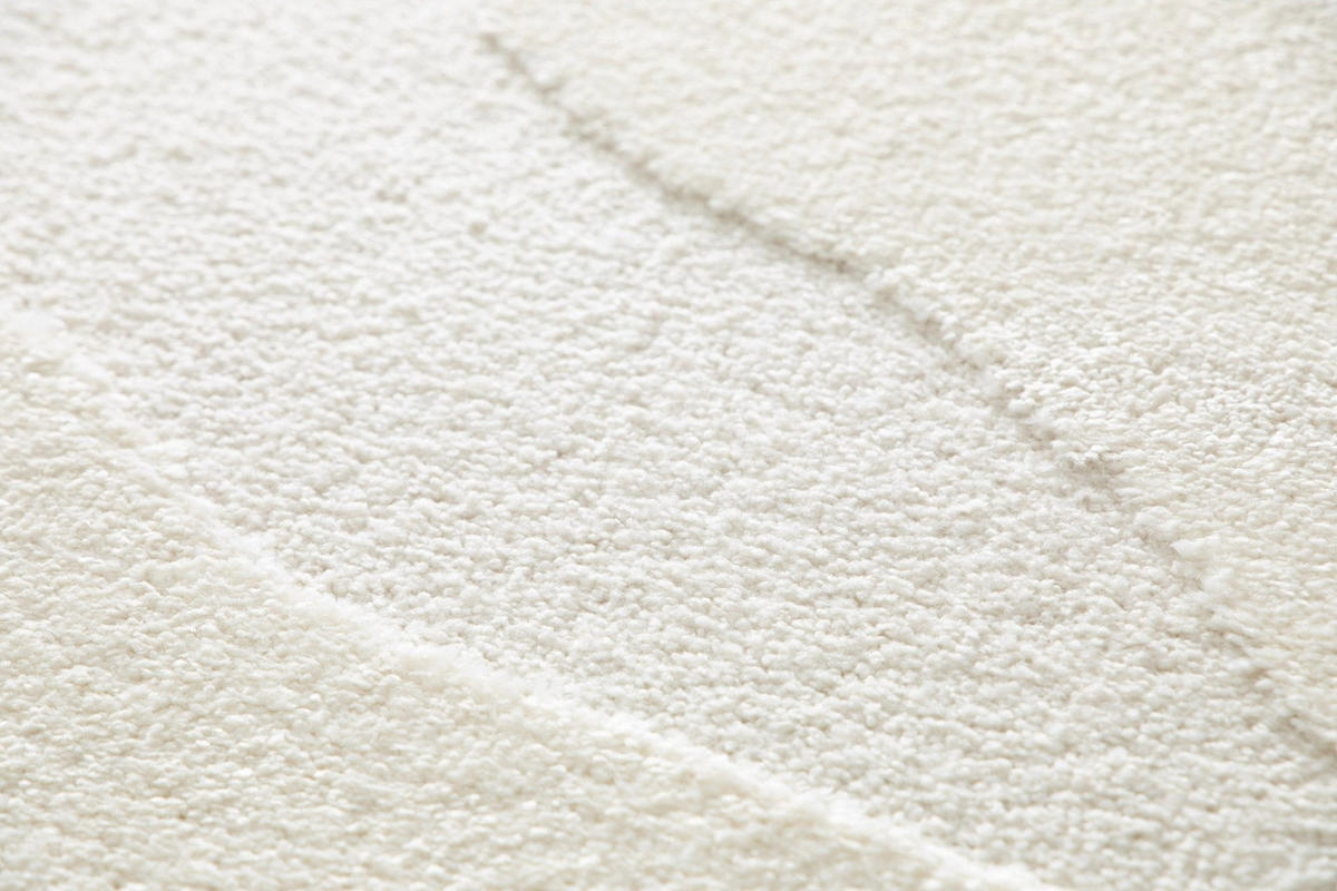 TEPPICH sehr weich mit Relief-Effekt Beige - Beige, Textil (160/230cm) - AFK Living