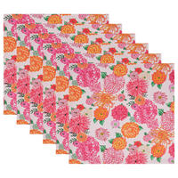 SERVIETTE (6er Set) Locarno - Multicolor, Textil (42/42cm) - Butlers