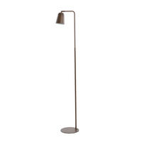 STEHLEUCHTE Salomo Braun 32.5/23/147 cm - Braun, Metall (32.5/23/147cm) - Light & Living