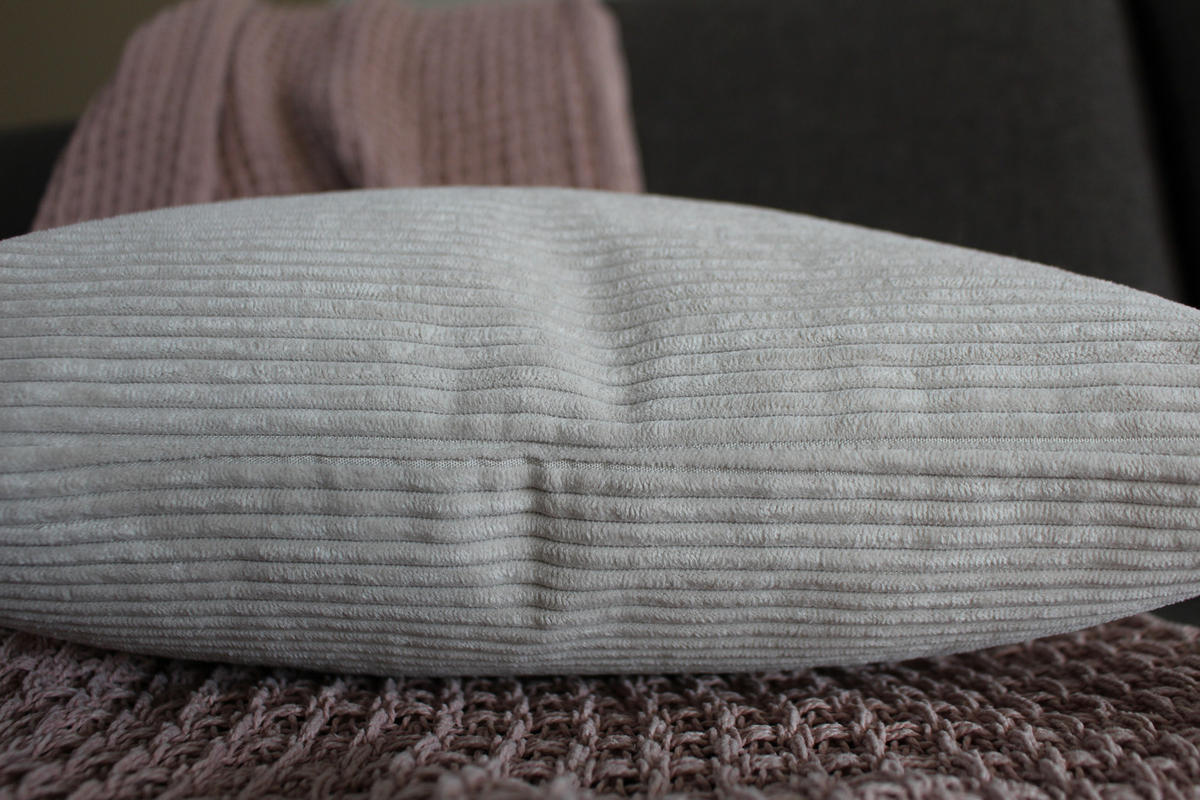 KISSENHÜLLE Inga Cord Look natur - Beige, Textil (40/40cm) - Magma Heimtexx