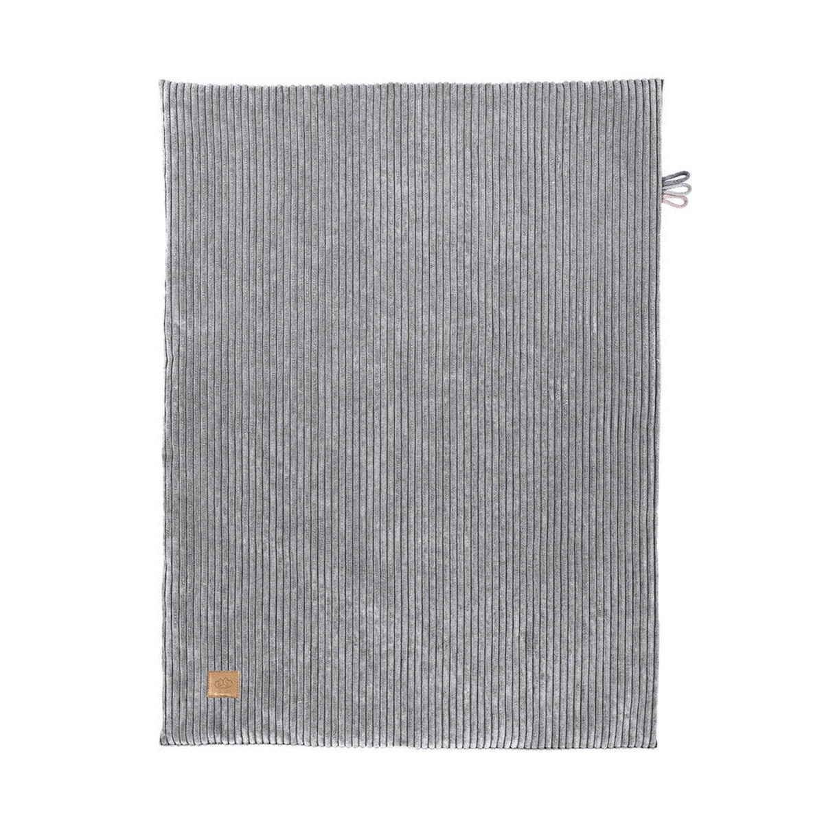 BABYDECKE, Aesthetic , grau jährlich - Grau, Textil (100/77cm) - MeowBaby