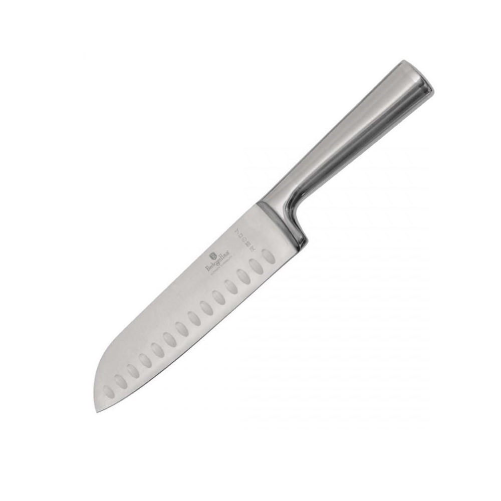 KÜCHENMESSER Silber 30/3/30 cm BH2823 - Silberfarben, Metall (30cm) - Berlinger Haus