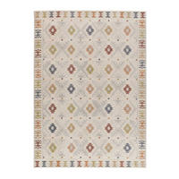 WEBTEPPICH Mehrfarbig Tamaris 160/230 cm - Beige/Multicolor, Naturmaterialien/Textil (160/230cm) - Atticgo