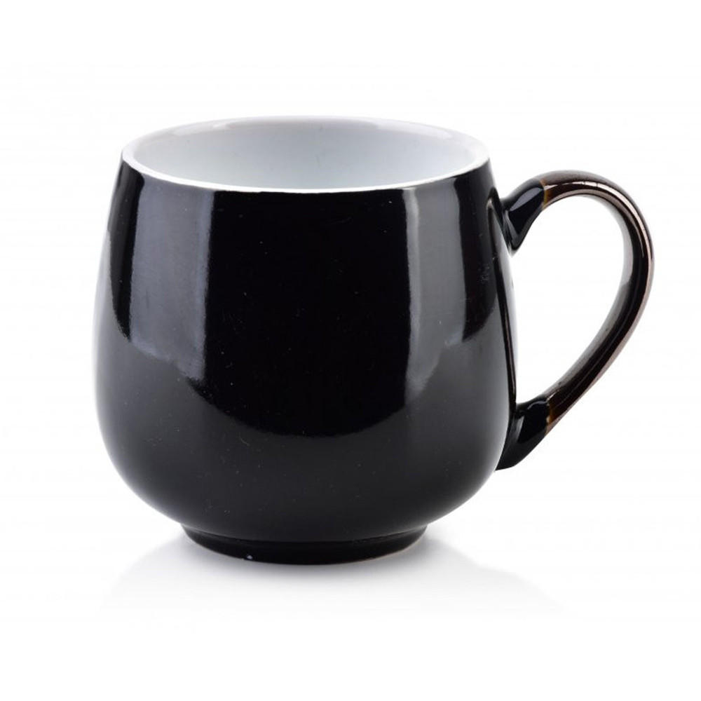 BECHER Cal Schwarz 12/8/9 cm Keramik - Schwarz, Keramik (0.39L) - Mondex