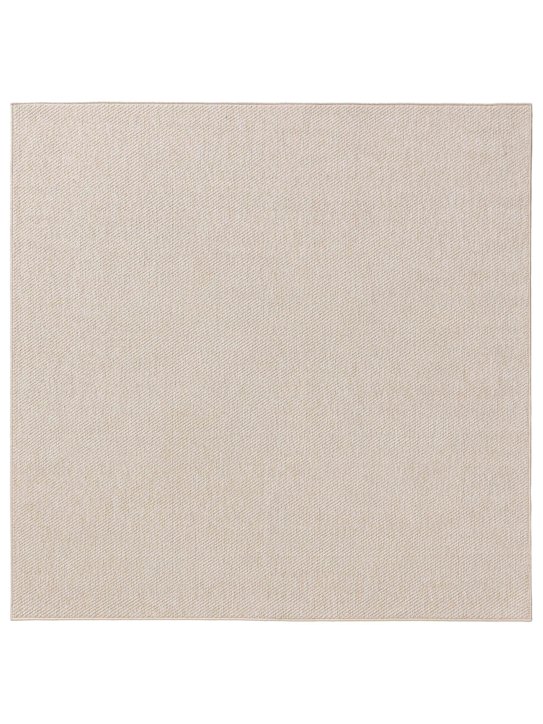 VNITŘNÍ a venkovní koberec Iowa Krémová 300x300 cm - krémová, plast/umělá hmota (300/300cm) - benuta