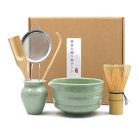 MATCHA Set 6-teiliges Set Grün - Grün, Keramik (14/1.5/14cm)