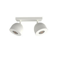 DECKENLEUCHTE Campanella X2 - Weiß, Metall (6.5/27/18cm) - Lumicom