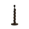 LAMPENFUSS Nanno Grau Ø15/45 cm - Grau, Holz (15/15/45cm) - Light & Living