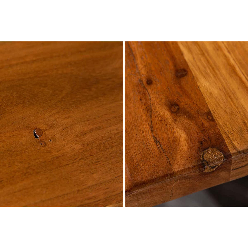 Thumbnail - riess-ambiente Couchtisch, Braun, Holz, Holz, Rechteckig,Rechteckig, 110x40x60 cm, Wohnzimmer, Wohnzimmertische, Couchti...