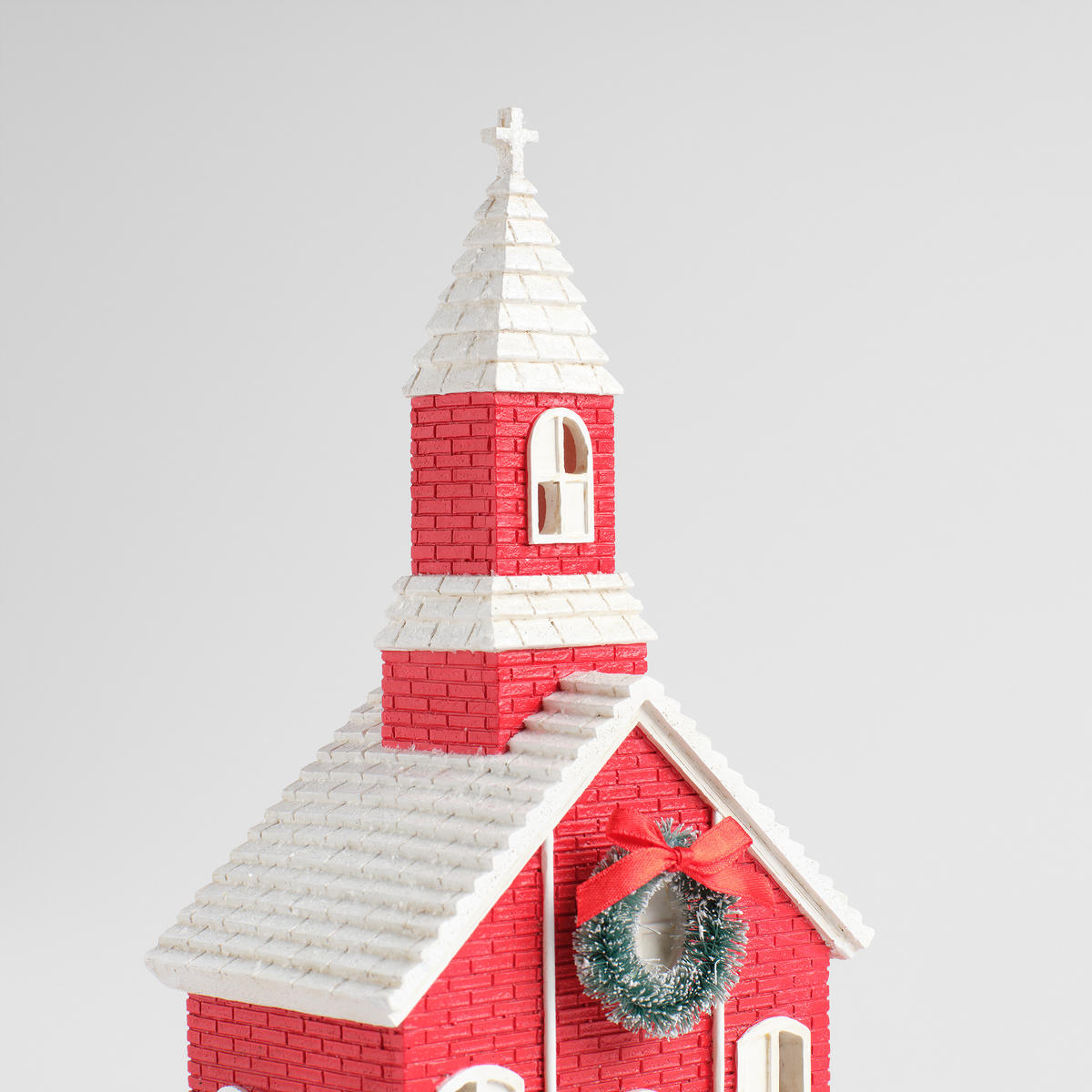 LEDFIGUR Gracehall, Rot, 27x10,5x14,5 cm, Dekorative Weihnachtsdeko - Rot, Kunststoff (10.5/27/14.5cm) - home&you