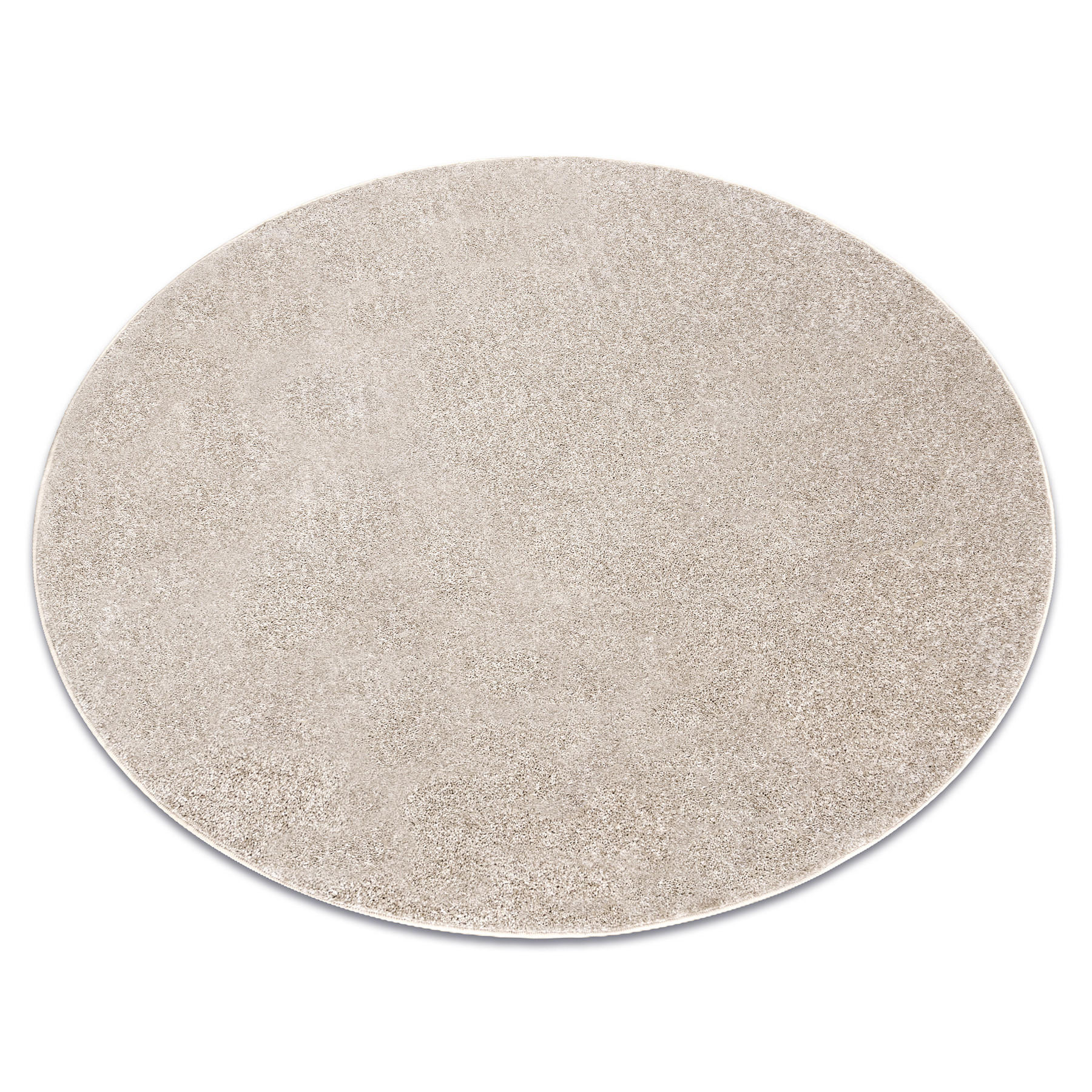 TEPPICH rund SANTA 133 cm - Beige, Textil (133/133cm) - rugsX